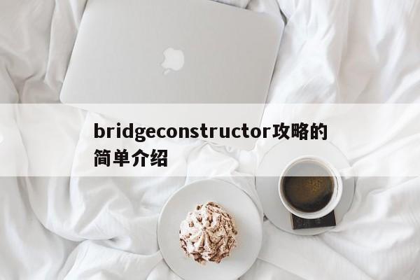 bridgeconstructor攻略的简单介绍