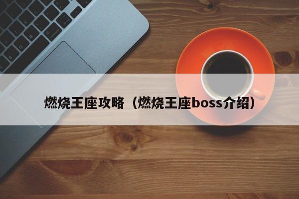 燃烧王座攻略（燃烧王座boss介绍）