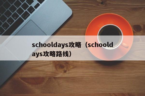 schooldays攻略（schooldays攻略路线）