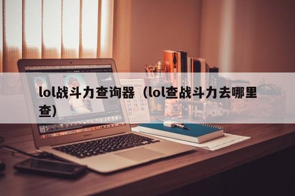 lol战斗力查询器（lol查战斗力去哪里查）